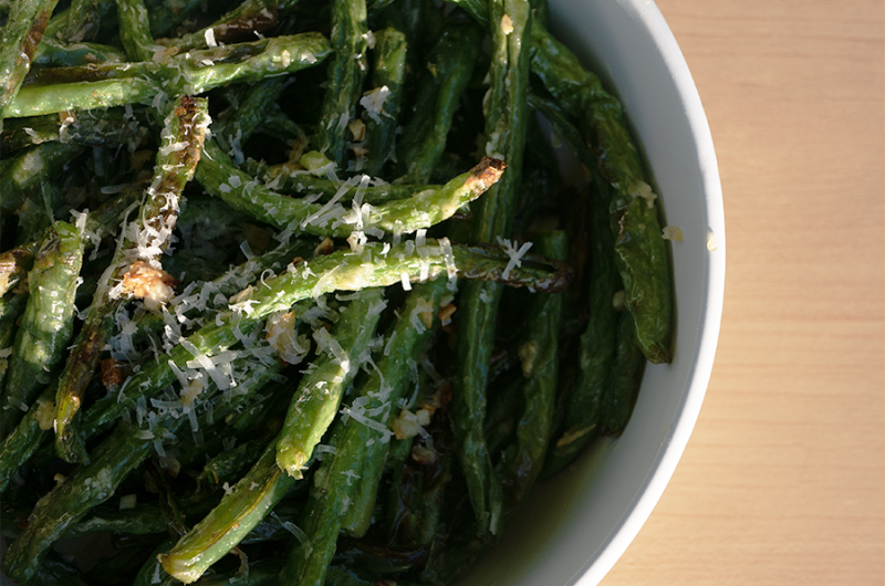 Garlic Parmesan Green Beans