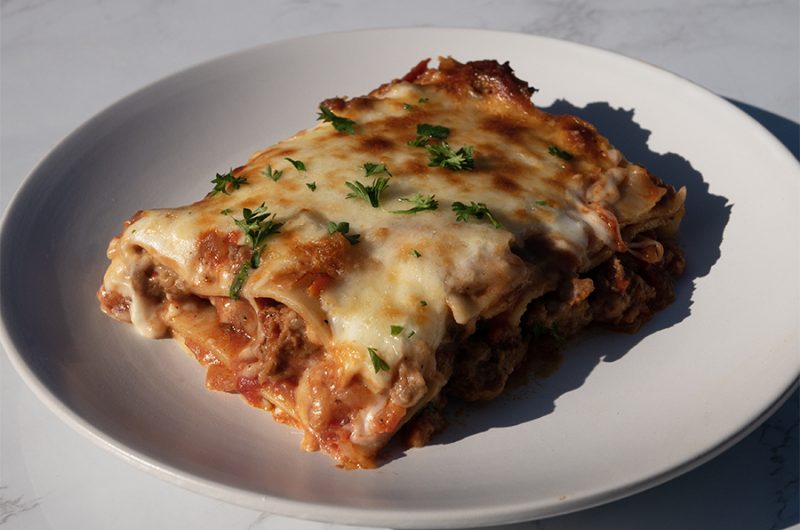 Spicy Sausage Lasagna